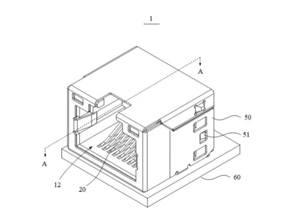 信號連接器1